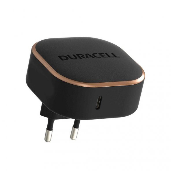 Duracell 20W PD Şarj Başlığı 1xUSB-C - Siyah - 2