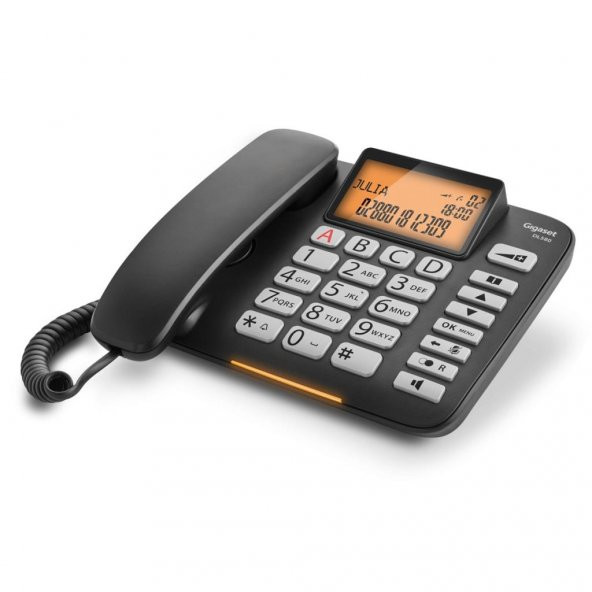 GIGASET DESK 400 KABLOLU TEL.SİYAH - 5