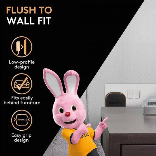Duracell 12W Telefon / Tablet Şarj Başlığı 1xUSB 5v/2.4A - Siyah - 5