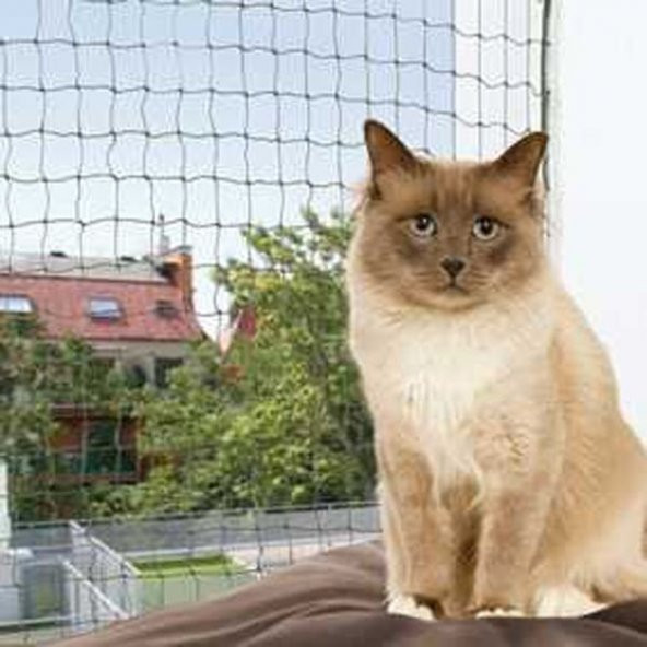 Trixie Kedi Cam Koruma Ağı Yeşil 4x3 M