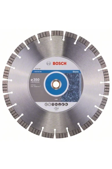 Elmas Kesme Disk BFStone 350*25,40/®20mm - 1