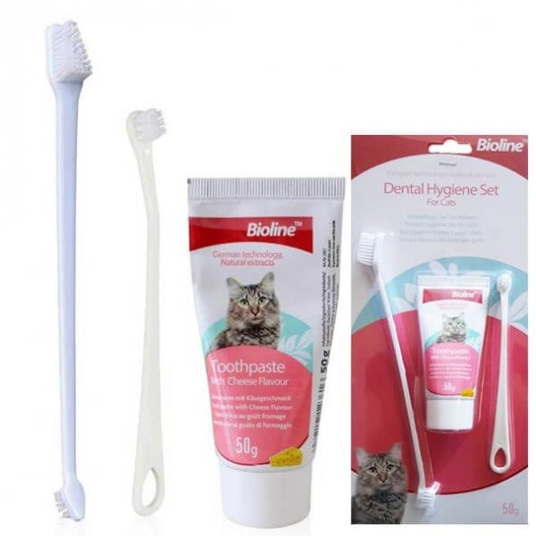 Bioline Kedi Ağız Bakım Seti 100 Ml