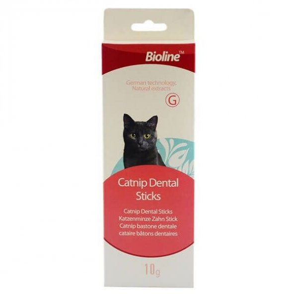 Bioline Tartar Önleyici Stick Kedi Ağız Bakım Çubuğu 10 Gr
