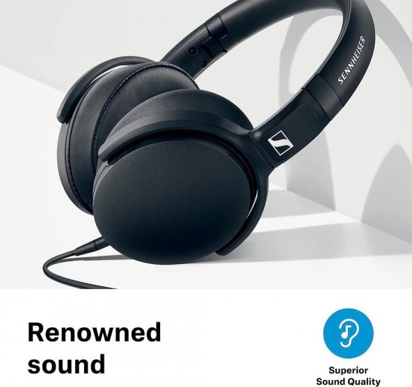 Sennheiser HD 400S Mikrofonlu Kulak Üstü Kulaklık Teşhir - 4