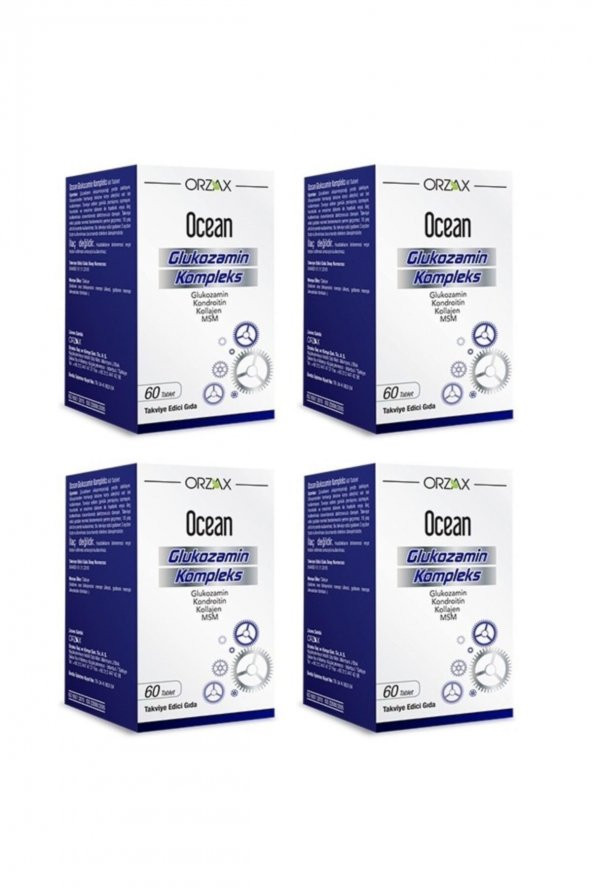 Ocean Glukozamin Komplex 60 Tablet 4 Adet
