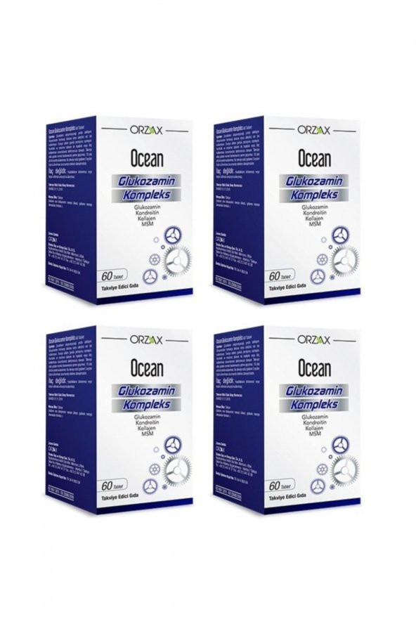Ocean Glukozamin Komplex 60 Tablet 4 Adet - 1