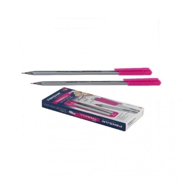 Pensan Triball Tükenmez Kalem Pembe 1.0 Mm 1003 - 12 Adet
