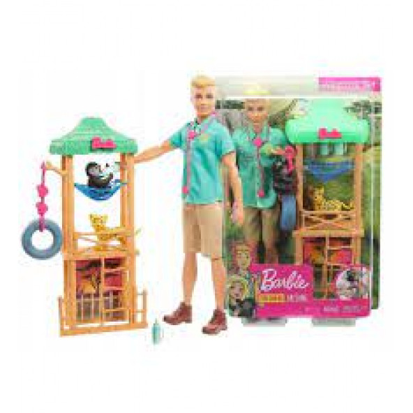 Barbie Ken ve Meslekleri Vahşi Doğa Veterineri