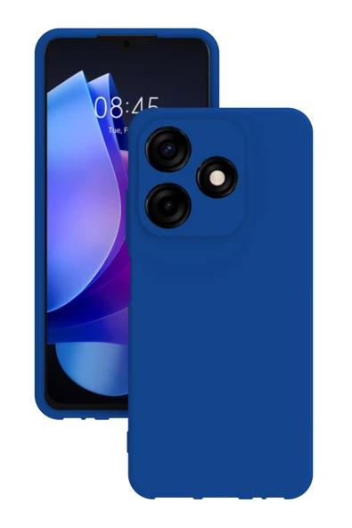 Tecno Spark 10c Kılıf Kamera Korumalı Silikon Rubber Arka Kapak - Resim 6