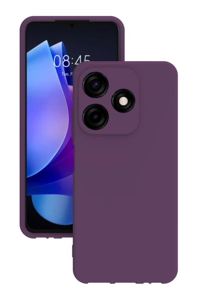 Tecno Spark 10c Kılıf Kamera Korumalı Silikon Rubber Arka Kapak - Resim 7