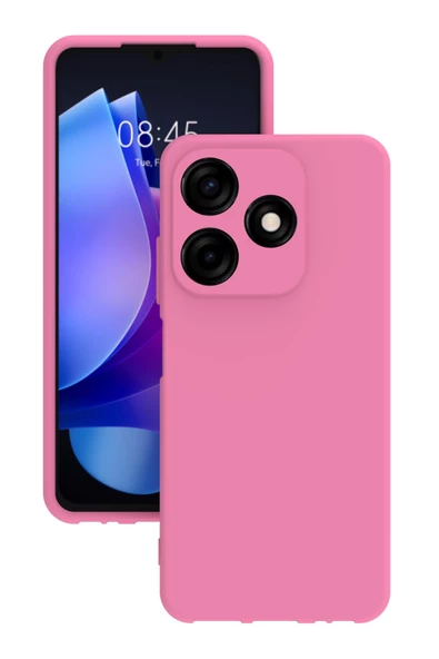 Tecno Spark 10c Kılıf Kamera Korumalı Silikon Rubber Arka Kapak - Resim 8