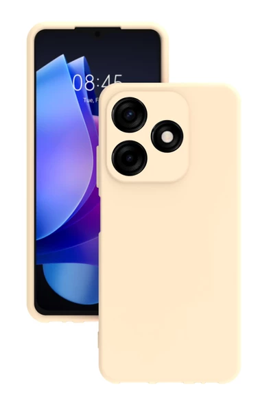 Tecno Spark 10c Kılıf Kamera Korumalı Silikon Rubber Arka Kapak - Resim 9
