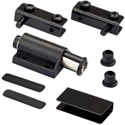 Dolap Cam Kapak Menteşe Mıknatıs Çıtçıt İtici Kilidi Takımı