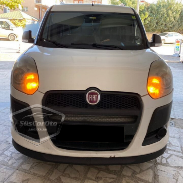 Fiat Doblo D3 2010-2015 Uyumlu Üniversal Astra H lip Esnek Ön Lip 2 Parça Tampon Altı Dil Karlık Ön Ek - 7