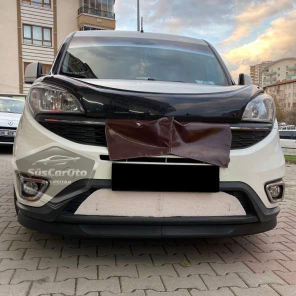 Fiat Doblo D4 2015-2021 Uyumlu Üniversal Astra H lip Esnek Ön Lip 2 Parça Tampon Altı Dil Karlık Ön Ek - 3