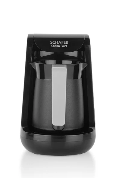 Schafer Coffee Point Türk Kahve Makinesi-Siyah/Gri - 2