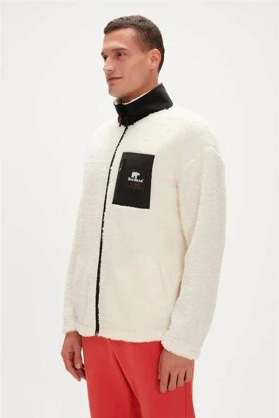 Bad Bear 23.02.29.009-C108 Ryan Full-Zip Erkek Peluş Polar - 2