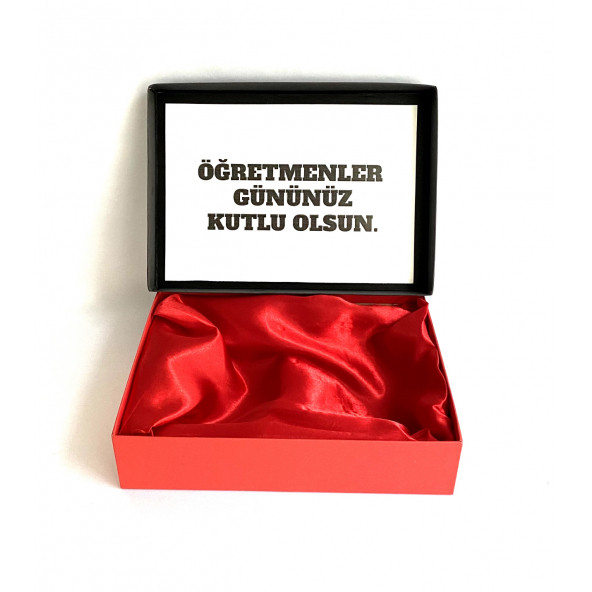Öğretmenler Günü Erkek Kemer Cüzdan Kahverengi Hediye Set - 2