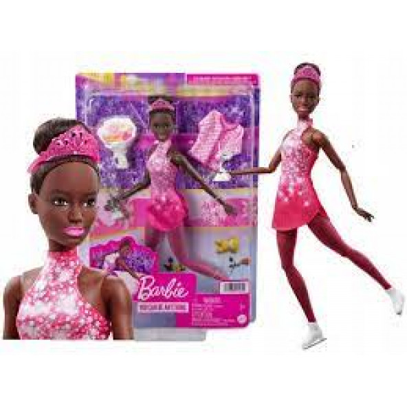 Barbie Buz Pateni Sporcusu Bebek HCN31