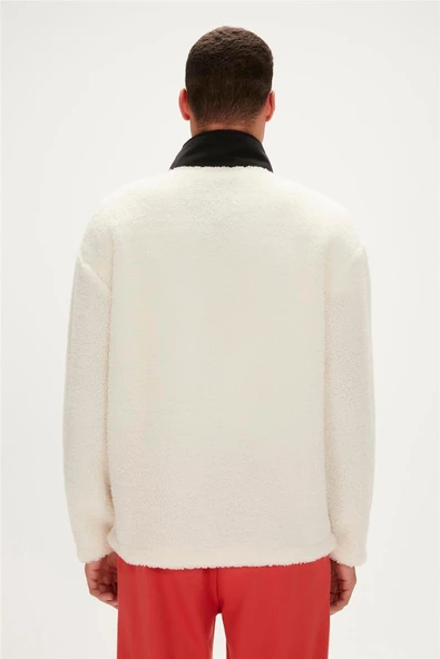 Bad Bear 23.02.29.009-C108 Ryan Full-Zip Erkek Peluş Polar - 5