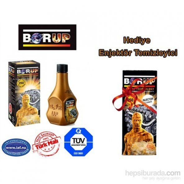 Borup Gold Bor Elmas Motor Yağ Katkısı 250 Ml 2023 üretim