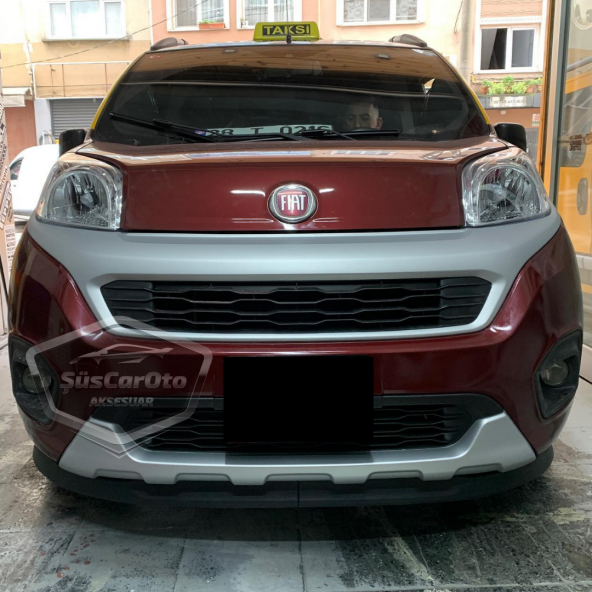 Fiat Fiorino 2008-2022 Uyumlu Üniversal Astra H lip Esnek Ön Lip 2 Parça Tampon Altı Dil Karlık Ön Ek - 7