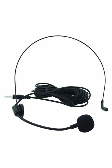 Km-17 Kablolu Headset Kafa Mikrofonu