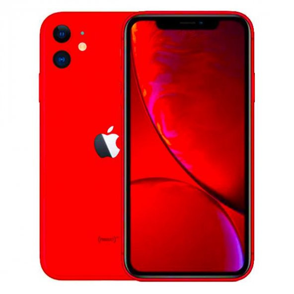 Yenilenmiş iPhone 11 Red 64GB B Kalite (12 Ay Garantili)