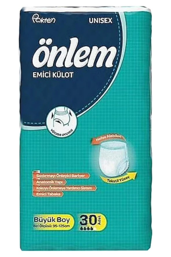Önlem Büyük Boy (L) 30'lu Emici Külot