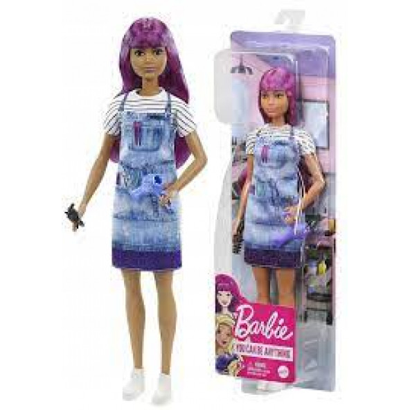 Barbie Kariyer Bebekleri Kuaför GTW36
