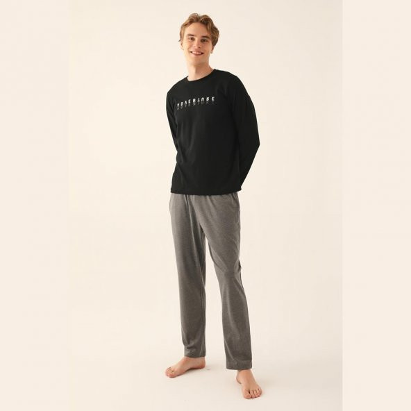 Arnetta AR2770 Erkek Yetişkin Kışlık Pijama Takımı - 2
