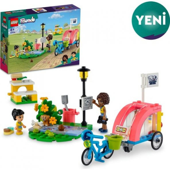 Lego Friends Köpek Kurtarma Bisikleti 41738