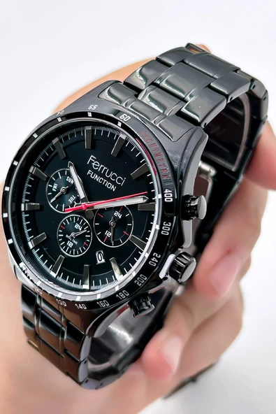 Ferrucci Function FCF14105FM.02 Çelik Kordon Erkek Kol Saati - Resim 5