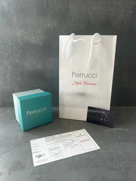 Ferrucci Function FCF14504FM.01 Çelik Kordon Erkek Kol Saati - 2