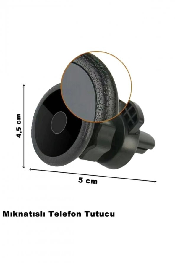 Manyetik Mıknatıslı Havalandırma Araç Telefon Tutucu Ithal