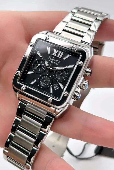 Ferrucci Function FCF14504FM.05 Çelik Kordon Erkek Kol Saati - Resim 5