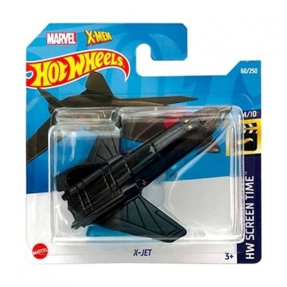 Hot Wheels X-Men X-Jet Hot Wheels Uçak Siyah