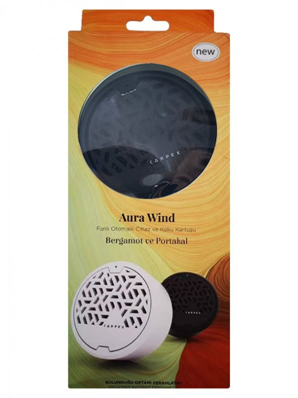 Carpex Aura Wind Bergamot ve Portakal Kokusu - Siyah - 2
