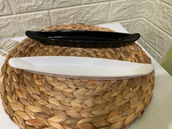 2li Özel İtalyan Tasarım Şık Zeytinlik Sunumluk Kahvaltı Tabağı Seramik - 2