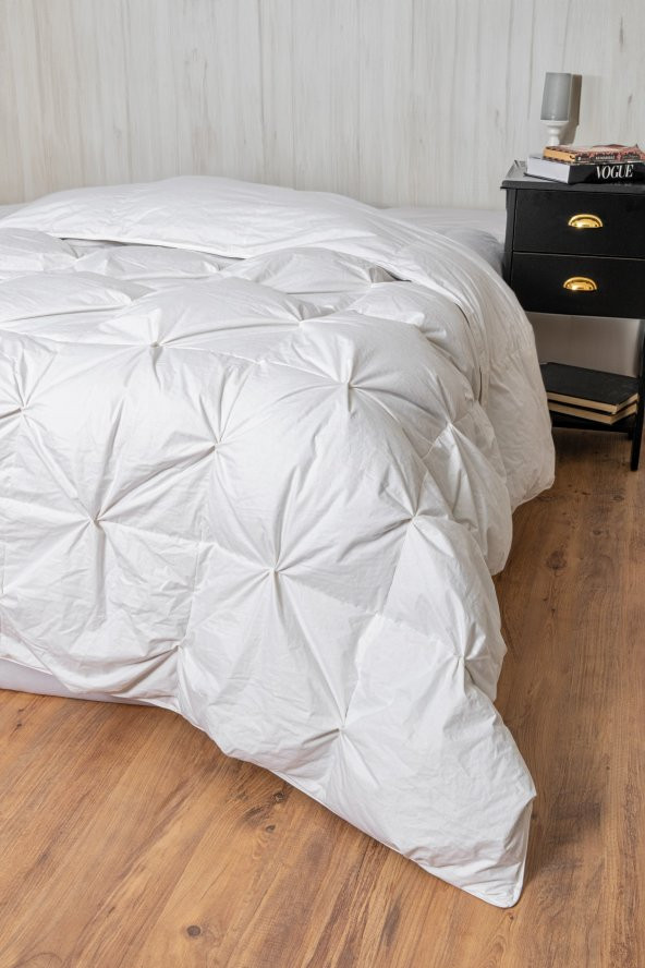 Cotton Box Elegance Çift Kişilik Kaz Tüyü Yorgan 195x215 - 2
