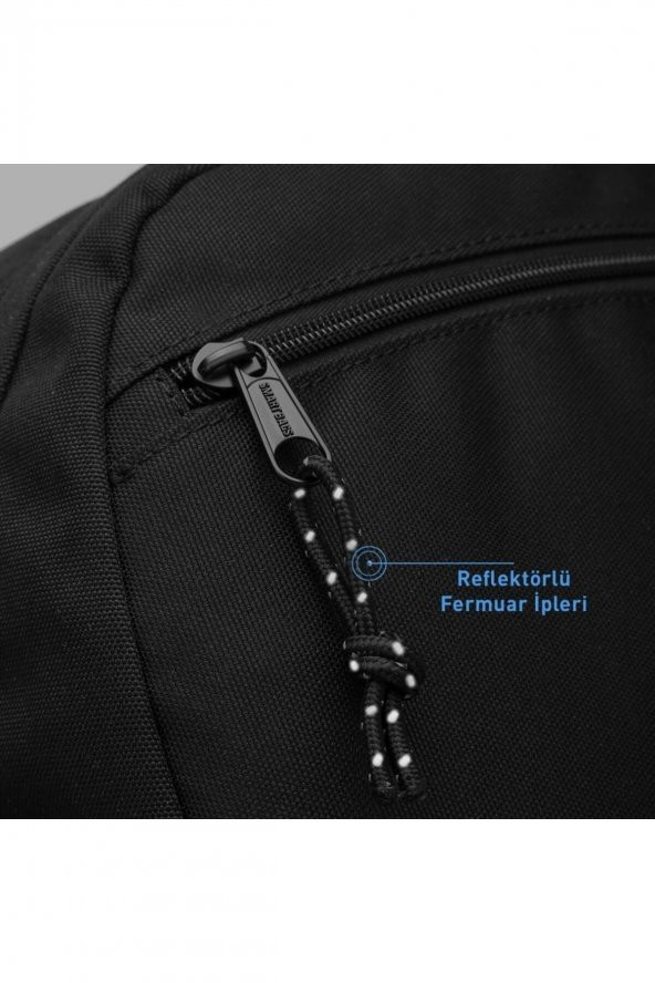 Bagacar Smart Bag 3159 Okul ve Günlük Laptop Bölmeli Sırt Çantası Petrol - 3