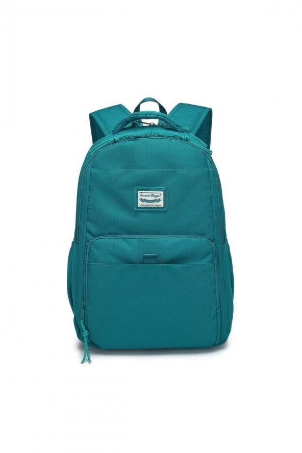 Bagacar Smart Bag 3159 Okul ve Günlük Laptop Bölmeli Sırt Çantası Petrol - 5