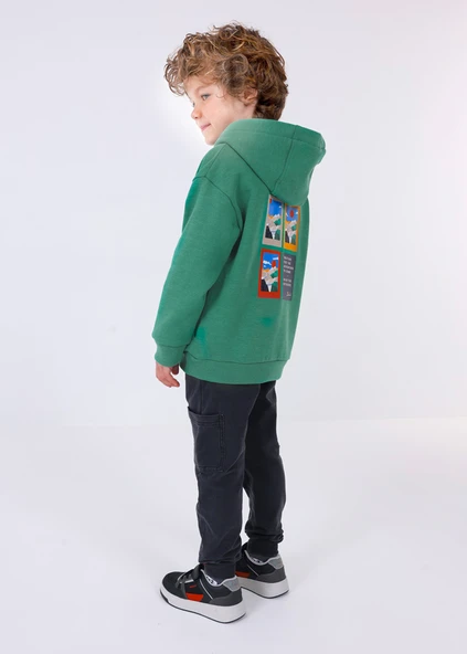 Mayoral Yeşil Çocuk Sweatshirt - 4