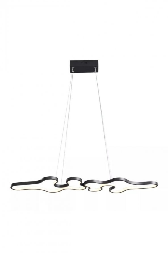 Bulut / Sarkıt Avize / 90 cm / Antrasit Gövde / 3 Renk Yanar / 3 Yıl Garanti - 3