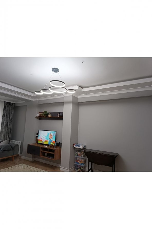 Datça / 4 Halka / 100 cm / 3 Renk Işık / Antrasit Gövde / 3 Yıl Garanti - 3