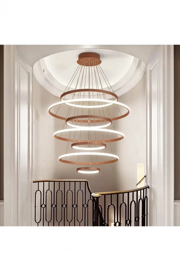 Pelagonya / Sarkıt Avize / Mega Sarkıt / Antrasit Gövde / 3 Renk Işık / 3 Yıl Garanti - Resim 2