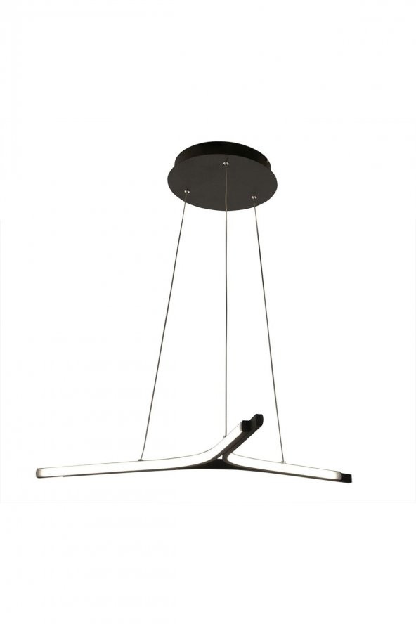 Petrovac / Sarkıt Avize / 60 cm / Antrasit Gövde / 3 Renk Işık - 2