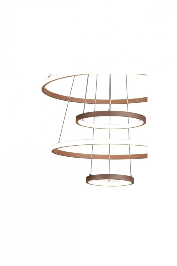 Pelagonya / Sarkıt Avize / Mega Sarkıt / Antrasit Gövde / 3 Renk Işık / 3 Yıl Garanti - Resim 3