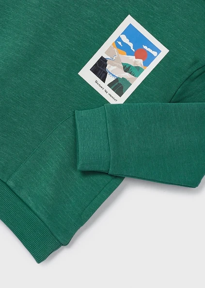 Mayoral Yeşil Çocuk Sweatshirt - 7