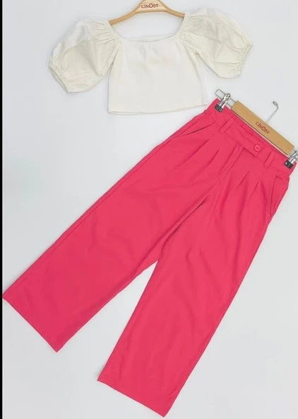 Çikoby Gömlek Pantolon Takım - 2